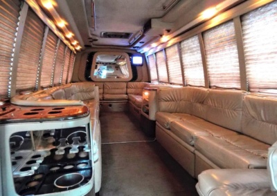 1999 Krystal Limo Bus Interior